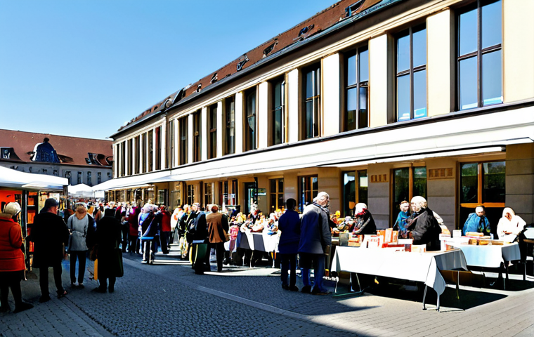 독일 도서관 시스템 - Historic Library with a Focus on Children's Programs**

"An image of a charming, old German library ...