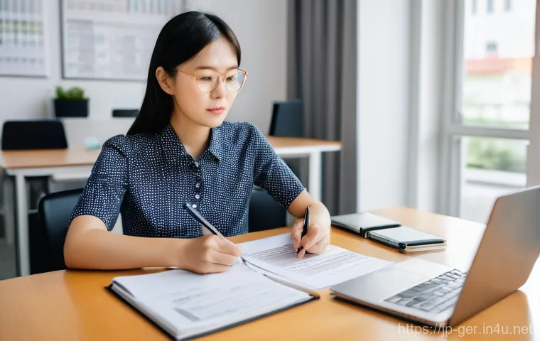 독일 세금 제도 - **Prompt 1: Decoding German Tax Classes**
    A modern, well-lit image of a young Japanese woman in ...