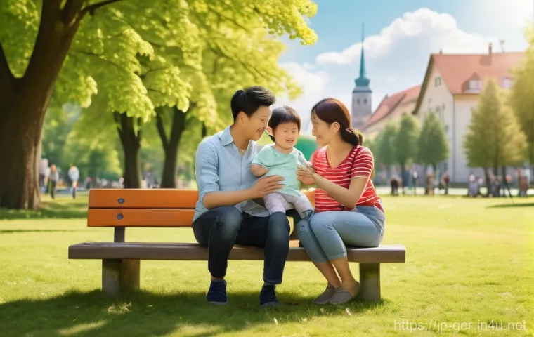 독일에서 일할 때 필요한 비자 종류 - **Prompt:** A detailed scene inside a brightly lit, contemporary open-plan office in Germany. A Japa... 독일에서 일할 때 필요한 비자 종류 - **Prompt:** A detailed scene inside a brightly lit, contemporary open-plan office in Germany. A Japa...