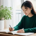 독일 철학자와 사상 비교 - **Immanuel Kant: Autonomous Morning Routine**
    "A serene and focused young Japanese woman in her ...